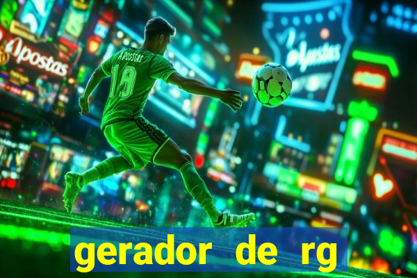 gerador de rg frente e verso